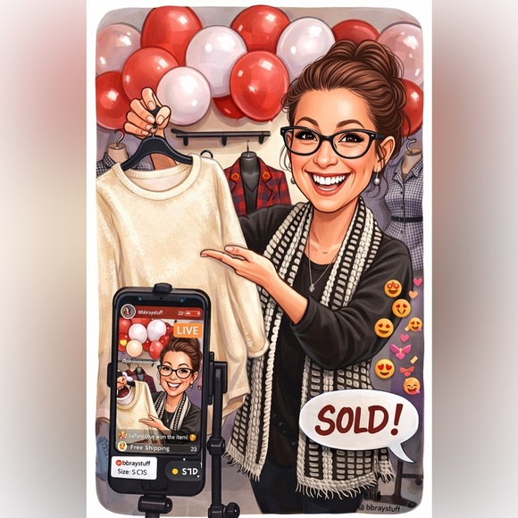 @bbraystuff - LIKE this flyer if you’d like to be notified when I go LIVE - Picture 12 of 14